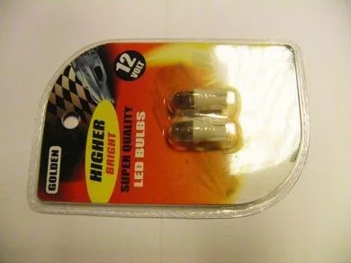 LEd izzó 12V/T10 2 LED
