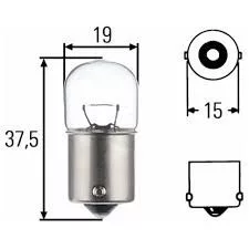 Izzó 24V 10W