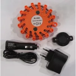 Megküldönböztető 9 funkc. helyzetjelző LED-es 12/230V