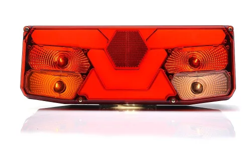 Hátsó lámpa LED-es 5 funkciós Bal