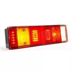 Hátsó lámpa 7 kamrás LED (W26) bal Schlemmer csatl