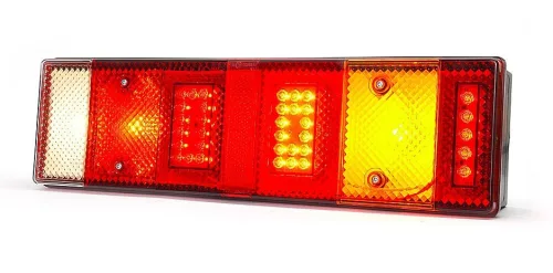 Hátsó lámpa 7 kamrás LED (W26) jobb Schlemmer csatl