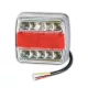 Ledes hátsólámpa 4 funkc. 12V