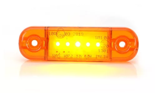 Szélességjelző sárga LED W97.2