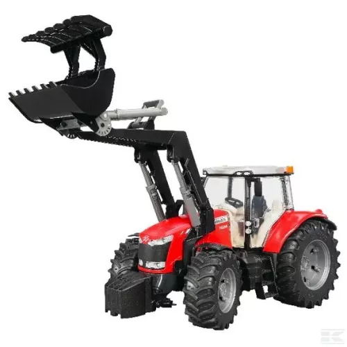 MF 7600 homlokrakodóval