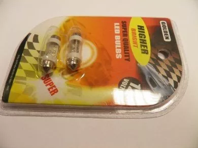 LED izzó 12V/8,5V szoffita 4LED