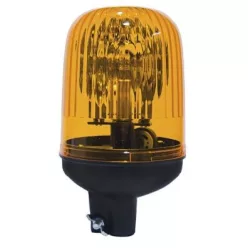Csőre szerelhető sárga villogólámpa 12V/24V