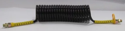 Levegő spirálkábel sárga M16