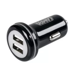 Szivargyújtó USBx2 elosztó 2100 mA 12/24V