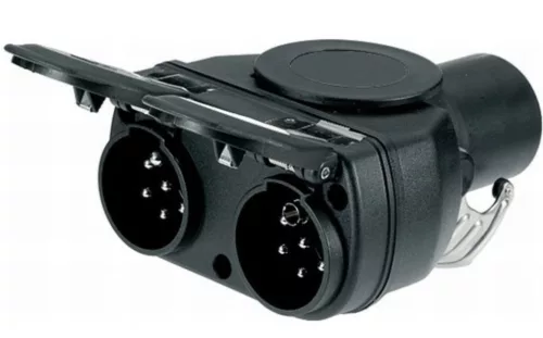 Elektromos adapter  2*7p(24N+24S) 15p