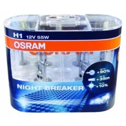 Izzó 12V 60/55W H1 Night Breaker