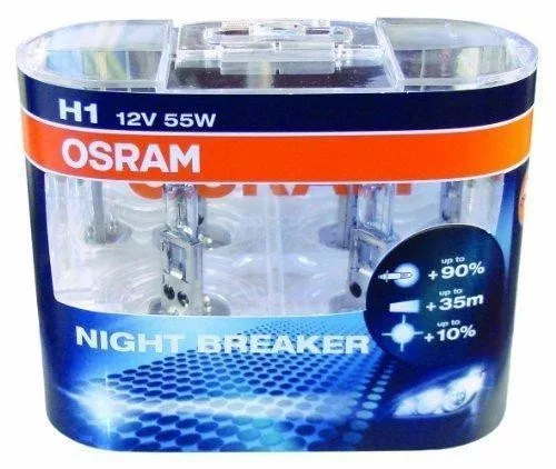 Izzó 12V 60/55W H1 Night Breaker