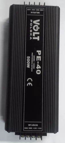 Áramátalakító Converter 24V - 12V 40A