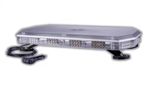 Fényhíd LED-es sárga villogólámpa 12/24V