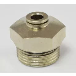 Légfékcső gyorstoldó fém menetes M22x6mm