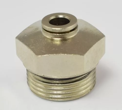 Légfékcső gyorstoldó fém menetes M22x6mm