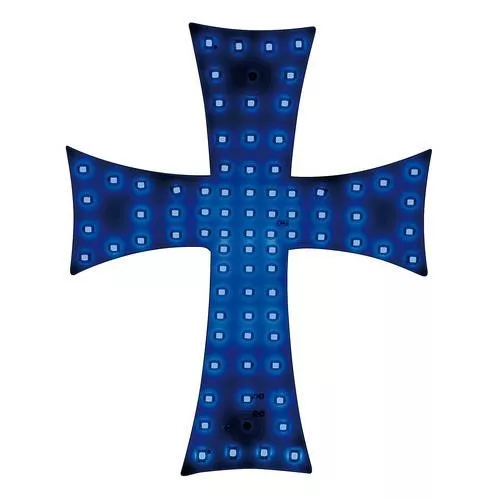 Világító LED kereszt (kék)