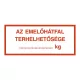 MATRICA AZ EMELŐHÁTFAL TERHELHETŐSÉGE