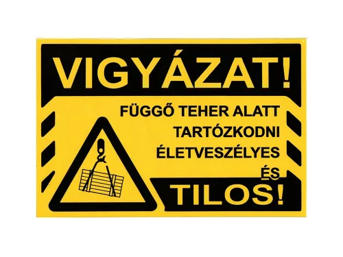 MATRICA FÜGGŐ TEHER ALATT TART. TILOS
