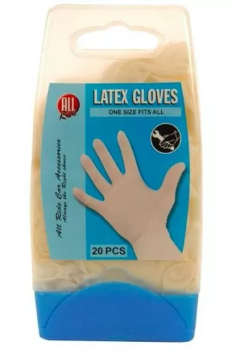 Latex kesztyű 20db/doboz