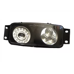 Scania 4 LED-es ködlámpa LED nappali fénnyel bal