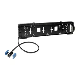 Rendszámtábla LED-es rendszám megvilágítóval 12V