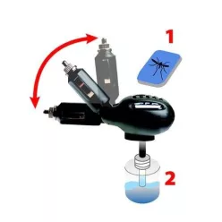 USB szúnyogriasztó betéttel 12/24V