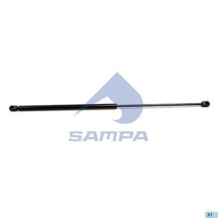 MAN TGA szervízajtó gázteleszkóp