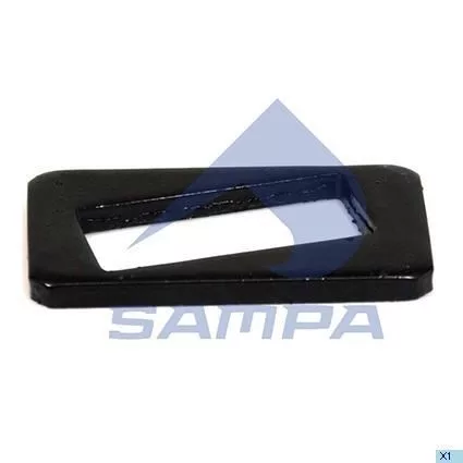 Laprugó rögzítő BPW-hez 57x104