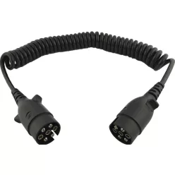 Elektromos spirál kábel 12V műa. dugókkal
