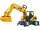 Caterpillar mobil hidraulikus kotrógép (1:16)