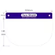 Felhajtható arc védő plexi 32/33cm