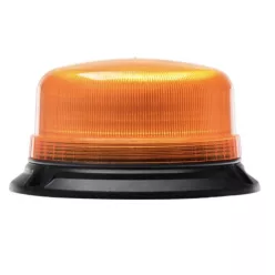 Mágnestalpas LED-es sárga villogólámpa 12/24V