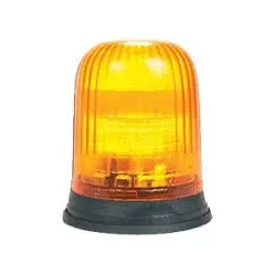 sárga villogólámpa sima talppal 12V