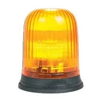 sárga villogólámpa sima talppal 12V