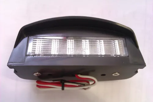 Rendszám megvilágító LED-es