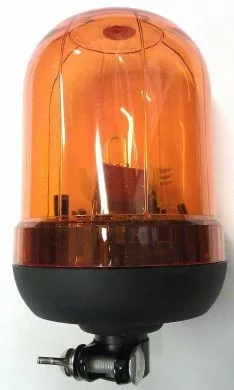 sárga villogólámpa 12/24V xenonos csőre szerelhető