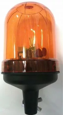 sárga villogólámpa 12/24V xenon csőre szerelhető