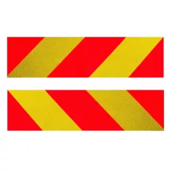 Fényvisszaverő matrica csíkos "E" 2 DB