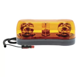 Mágnestalpas sárga villogólámpa fényhíd 10-30V