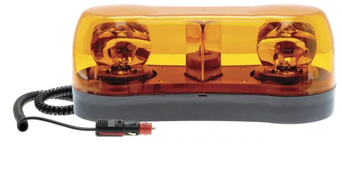 Mágnestalpas sárga villogólámpa fényhíd 10-30V