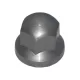 Csavarkupak 32mm szürke