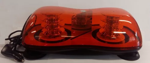 Ledes sárga villogólámpa fényhíd 12/24V 400*150*200mm