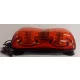 Ledes sárga villogólámpa fényhíd 12/24V 400*150*200mm