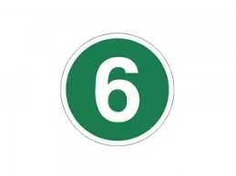 Matrica kics "Euro 6"