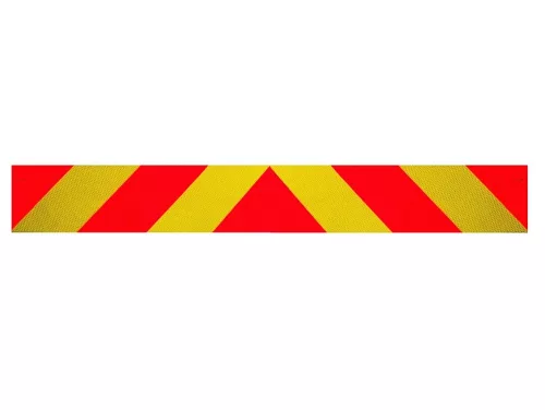 Fényvisszaverő tábla csíkos 1130x130mm Matrica