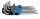 Torx kulcskészlet 9 dbos