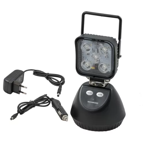 Hordozható 5 LED-es mágnestalpas munkalámpa