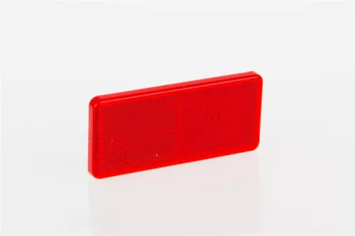 Prizma öntapadós 90mmx40mm piros