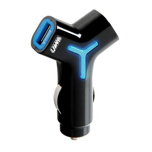 Y USB elosztó 800/2100 mA - 12/24V